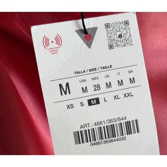 ZARA Women’s Pink Satin Cowl Neck Midi Dress Elegant Bloggers Favorite Size M NW - Picture 11 of 12